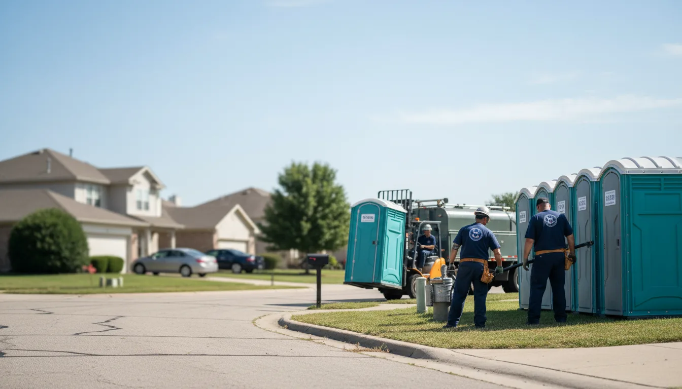 Porta Potty Rental in Whitesboro, OK near me